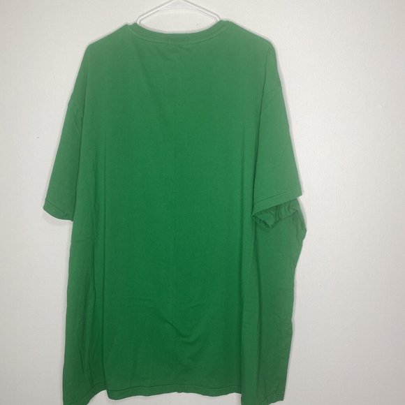 Ralph Lauren Polo T-Shirt Size XXXL Kelly Green Spell Out T SHirt 3X - Picture 6 of 6